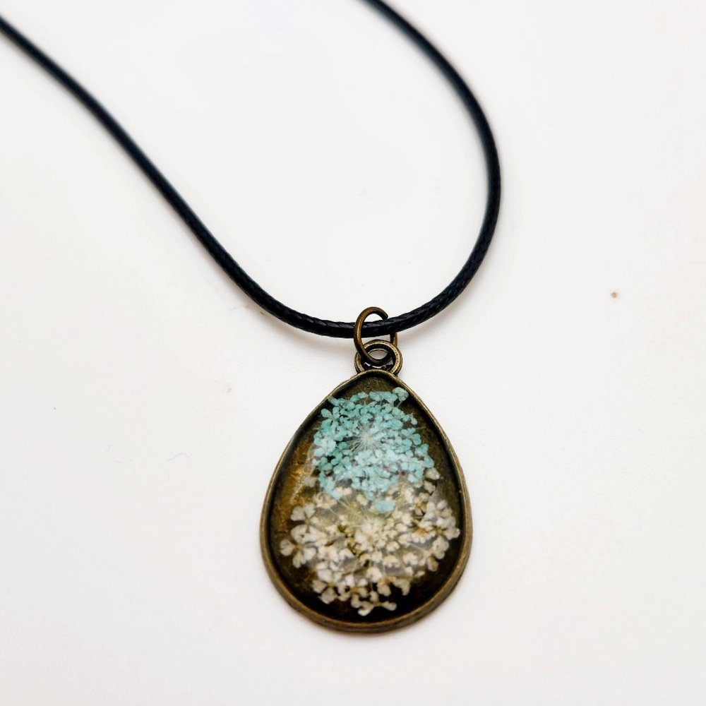 2/$40 SALE Beautiful Handmade Floral Necklace - Casual & Unique